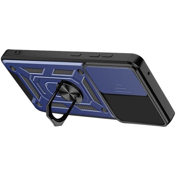 Ударостійкий чохол Camshield Serge Ring для Xiaomi Redmi 12C Blue 777-04511 фото