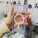 Чохол Crystal Clear Drop Resistance with MagSafe для iPhone Xr Бузковий 214-00367 фото