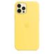 Силіконовий чохол для iPhone 12 Pro Max Canary Yellow 208-00351 фото