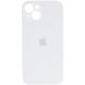 Силиконовый чехол с закрытой камерой для iPhone 14 White 208-01018 фото