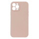 Силиконовый чехол с закрытой камерой для iPhone 12 Pro Max Pink-Sand 333-00828 фото