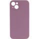 Силіконовий чохол Silk Full Camera Protective для Apple iPhone 14 (6.1") Lilac Pride 777-09783 фото