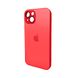 Чохол для смартфона AG Glass Matt Frame Color для iPhone 14 Coke Red 666-00603 фото