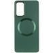 TPU чохол Bonbon Metal Style with Magnetic Fit для Samsung Galaxy A15 4G/5G / M15 5G Зелений / Army Green ILSO-00000074317-4 фото 2