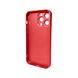 Чехол для смартфона AG Glass Matt Frame Color для iPhone 15 Pro Max Coke Red 666-00653 фото 2