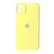 Силіконовый чохол з закритою камерою для iPhone 12 Lemon 208-00795 фото