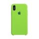 Силиконовый чехол для iPhone X/XS Shiny Green 208-00122 фото