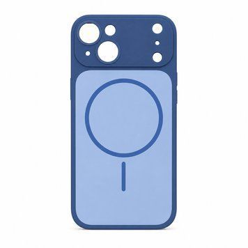 Чехол Silicone Creative Variation Case MAG COVER дизайн 17 Pro для Apple iPhone 13 Dark Blue 666-05260 фото