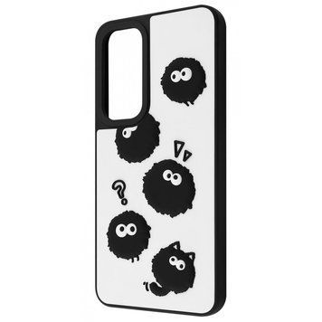 Чохол Wave Doodle Case для Samsung Galaxy S24 Plus/S25 Plus Black Fluffy 777-03753 фото