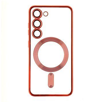 Чохол Wave TPU Metallic with Magsafe для Samsung Galaxy S23 (S911) Red 555-00178 фото