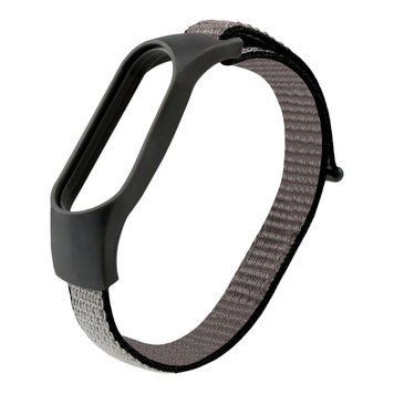 Ремешок для Xiaomi Mi Band 3/4/5/6/7 Nylon Gray 212-02480 фото