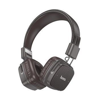 Бездротові накладні навушники HOCO W56 Earl BT headphones Brown 6942007633338 фото