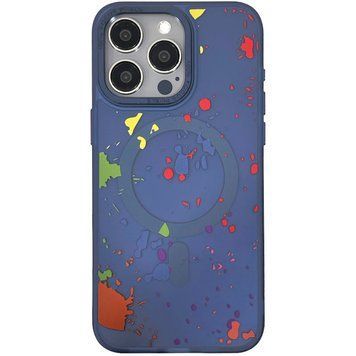 Чехол TPU+PC Flush with Magnetic Fit для Apple iPhone 13 Pro Max (6.7") Dark blue ILSO-00000072543-2 фото