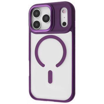 Чехол Proove Clear Essence Case with Magnetic Ring iPhone 17 Pro Max Deep Purple 656-04440 фото
