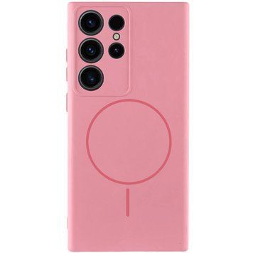 Чохол Silicone Cover Lakshmi Full Camera with MagFit для Samsung Galaxy S25 Ultra Рожевий 555-01989 фото