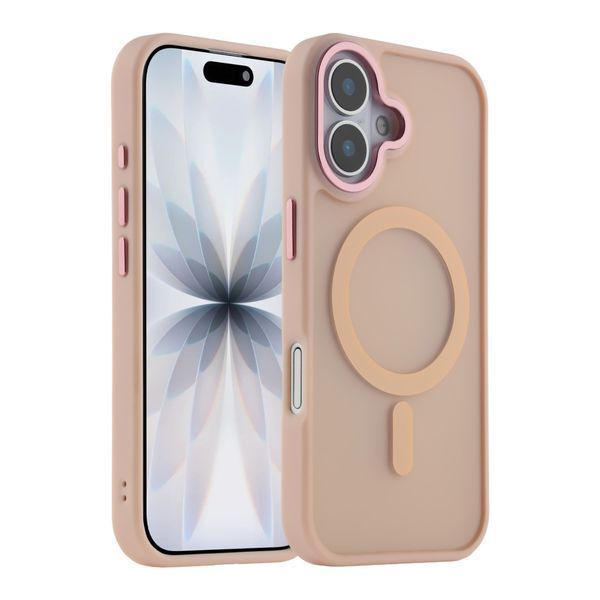Чехол TPU+PC Goldencis Matte with MagSafe для iPhone 17 Dark Blue 2020000496724 фото