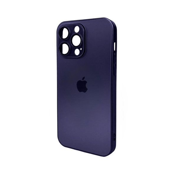 Чохол для смартфона AG Glass Matt Frame Color для iPhone 15 Pro Max Deep Purple 666-00654 фото