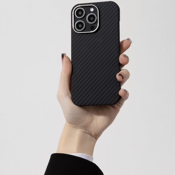 Чохол Proove Carbon Slim with Magnetic Ring iPhone 16 Nightfall 656-04279 фото