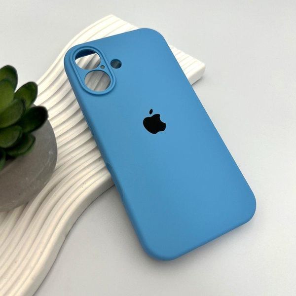 Силіконовий чохол з закритою камерою для iPhone 17 Cornflower 666-04218 фото
