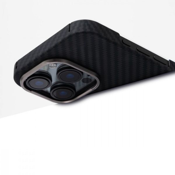 Чохол Proove Carbon Slim with Magnetic Ring iPhone 16 Nightfall 656-04279 фото
