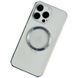 Чехол Octagon Matte Rhombus Side Case with MagSafe для iPhone 15 Plus Silver 214-01844 фото