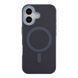 Чехол TPU+PC Goldencis Matte with MagSafe для iPhone 17 Dark Blue 2020000496724 фото