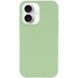 Силиконовый чехол Silk Full Protective для iPhone 16 (6.1") Mint 777-10184 фото