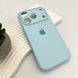 Силиконовый чехол с закрытой камерой для iPhone 17 Pro Max Mist Blue 666-04318 фото 4
