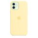 Силиконовый чехол для iPhone 12/12 Pro Mellow Yellow 208-00455 фото