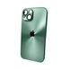 Чехол OG Acrylic Glass Gradient для Apple iPhone 14 Green 777-01745 фото