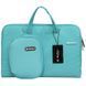 Сумка для ноутбуку WIWU Campus Slim Case 13.3" Бирюзовый 656-03606 фото