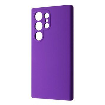 Чохол WAVE Full Silicone Cover для Samsung Galaxy S24 Ultra Dark purple 656-07230 фото