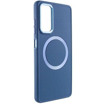 TPU чохол Bonbon Metal Style with Magnetic Fit для Samsung Galaxy A15 4G/5G / M15 5G Синій / Cosmos Blue ILSO-00000074317-9 фото