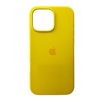 Силіконовий чохол для iPhone 16 Pro Max Sunny Yellow 666-01296 фото