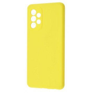 Чохол WAVE Full Silicone Cover для Samsung Galaxy A52 (A525F) Yellow 656-07005 фото