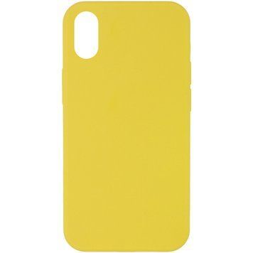 Силіконовий чохол Silk Full Protective для Apple iPhone XR (6.1") Yellow 777-10785 фото