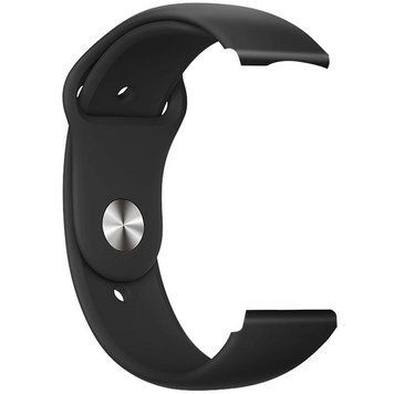 Ремінець Hoco WH11 Flexible series classic silicone strap для Smart Watch 20mm Black 212-01799 фото