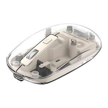 Бездротова Миша XO M12 Bluetooth+2.4G Бежевий 656-02826 фото