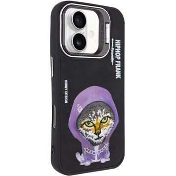 TPU+PC чохол Friends для iPhone 16 (6.1") Black Cat 555-00301 фото