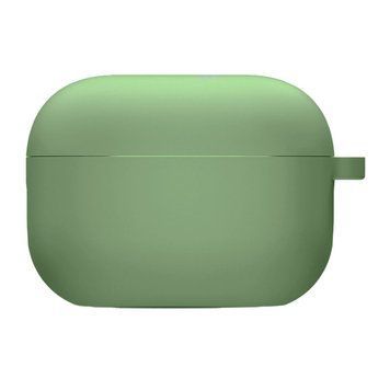 Силіконовий футляр з мікрофіброю для навушників Airpods Pro Mint 203-00232 фото