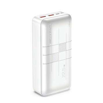Портативный аккумулятор Power Bank XO PB302 2xUSB 20000mAh Белый 216-00034 фото