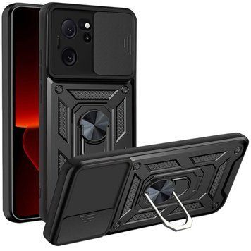 Ударопрочный чехол Camshield Serge Ring для Xiaomi 13T / 13T Pro Black 777-04451 фото