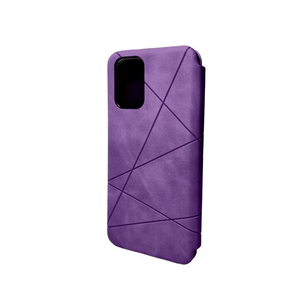 Чехол-книжка для смартфона Dekker Geometry для Poco X5 5G Lilac 666-00721 фото