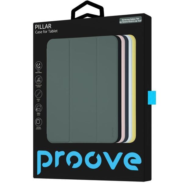 Чохол Proove Pillar Case Samsung Galaxy Tab S9 FE/S10 FE/S10 Lite 10,9" Green 656-04953 фото