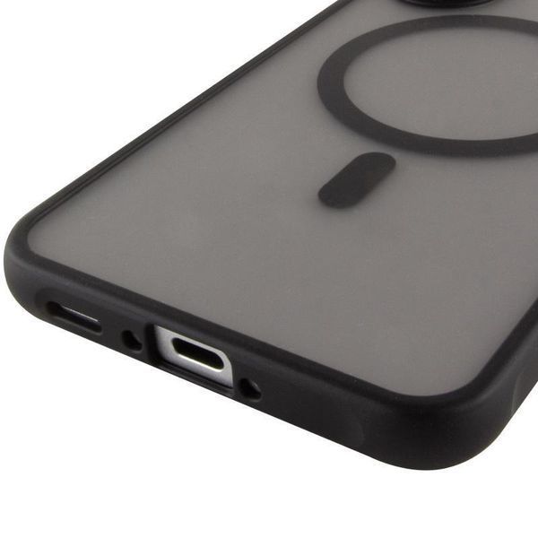 Чохол TPU Bloom with MagSafe для Xiaomi Redmi 15C (EU) Black 214-04641 фото