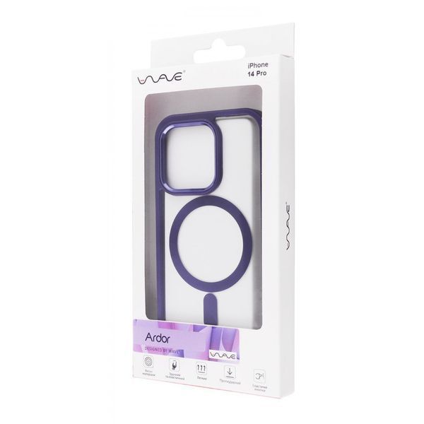 Чохол WAVE Ardor Case with Magnetic Ring для iPhone 14 Pro Green 656-05457 фото