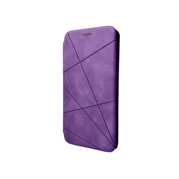 Чехол-книжка для смартфона Dekker Geometry для Poco X5 5G Lilac 666-00721 фото