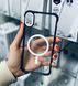 Чохол Crystal Clear Drop Resistance with MagSafe для iPhone Xr Чорний 214-00369 фото