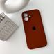 Силиконовый чехол с закрытой камерой для iPhone 16 Saddle Brown 666-05461 фото 6