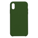 Силиконовый чехол для iPhone Xs Max Army Green 333-00207 фото